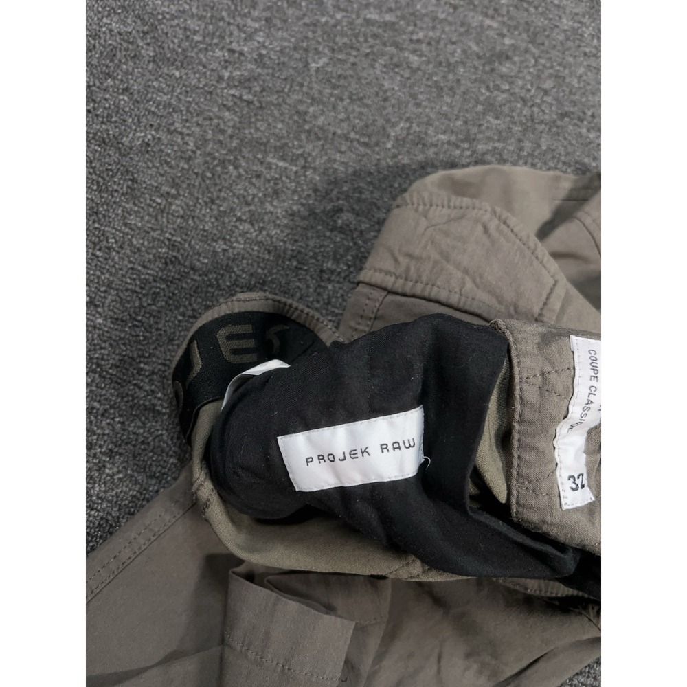 Projek Raw Classic Fit Cargo Pants Men's 32 (Fits 30) Brown Performance Gorpcore - Picture 5 of 9